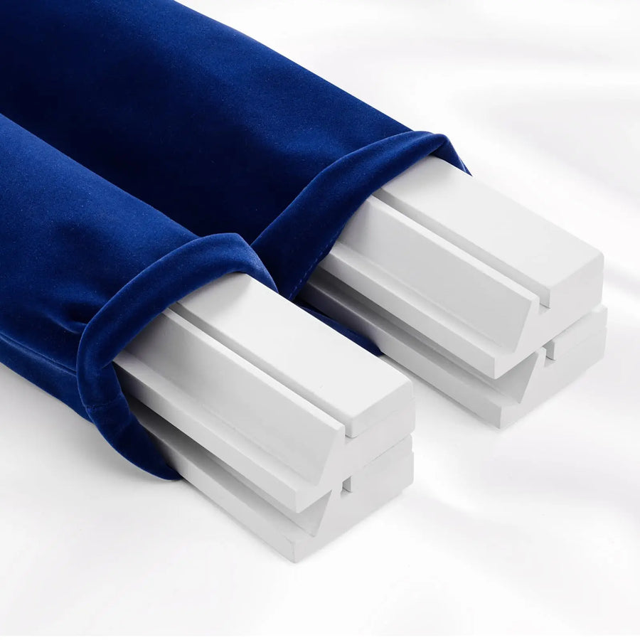 American Mahjong Rack Storage Bag, Fits 4 Racks, 2 Compartments, Polyester Velvet Drawstring Pouch, view 5