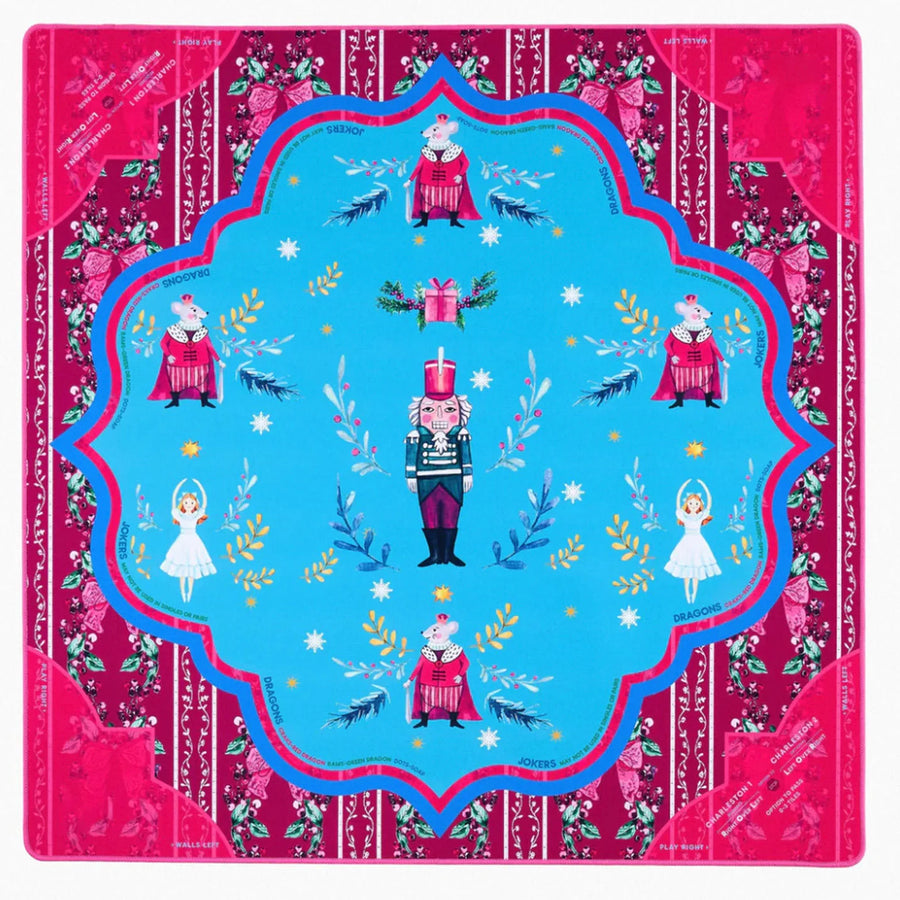 American Mahjong Table Mat, 32.7 x 32.7 Inch (83 cm), Microfiber and Neoprene, view 7