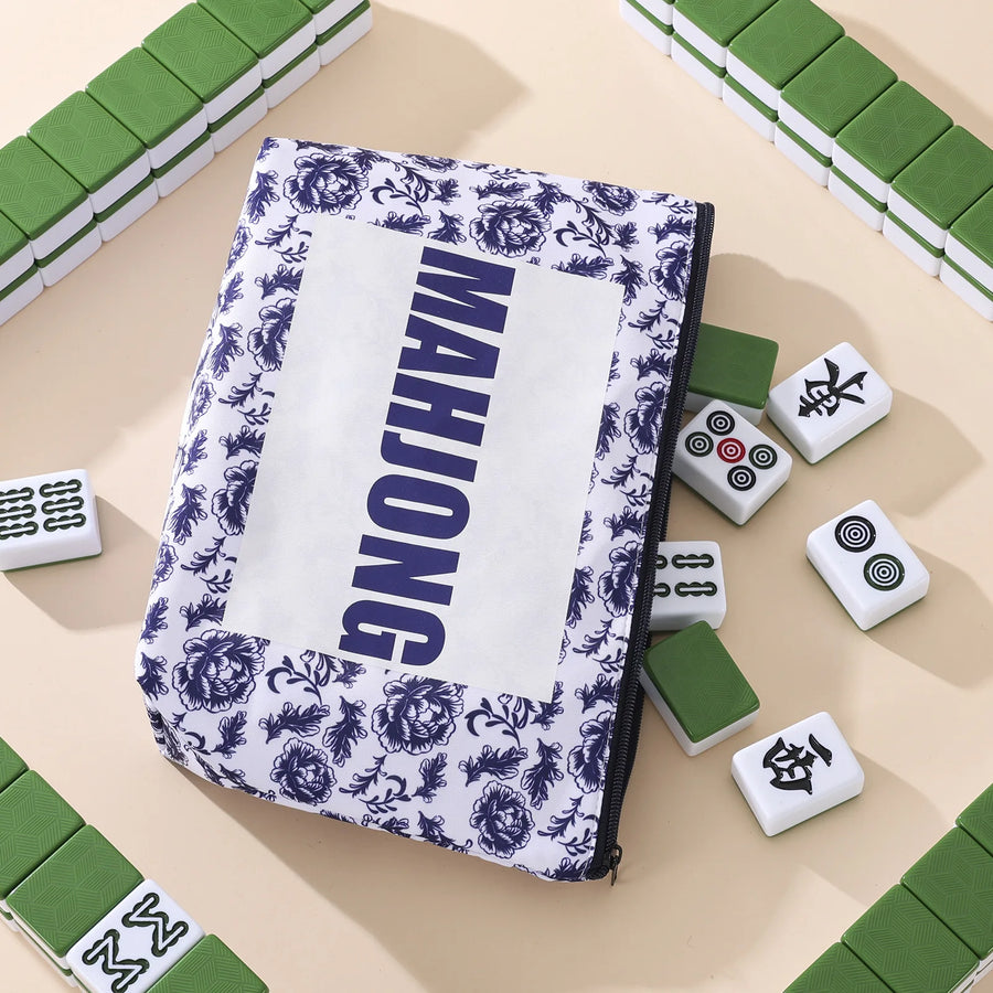 Mahjong Bag, Waterproof Clutch Purse Style, Portable Travel Bag, view 6