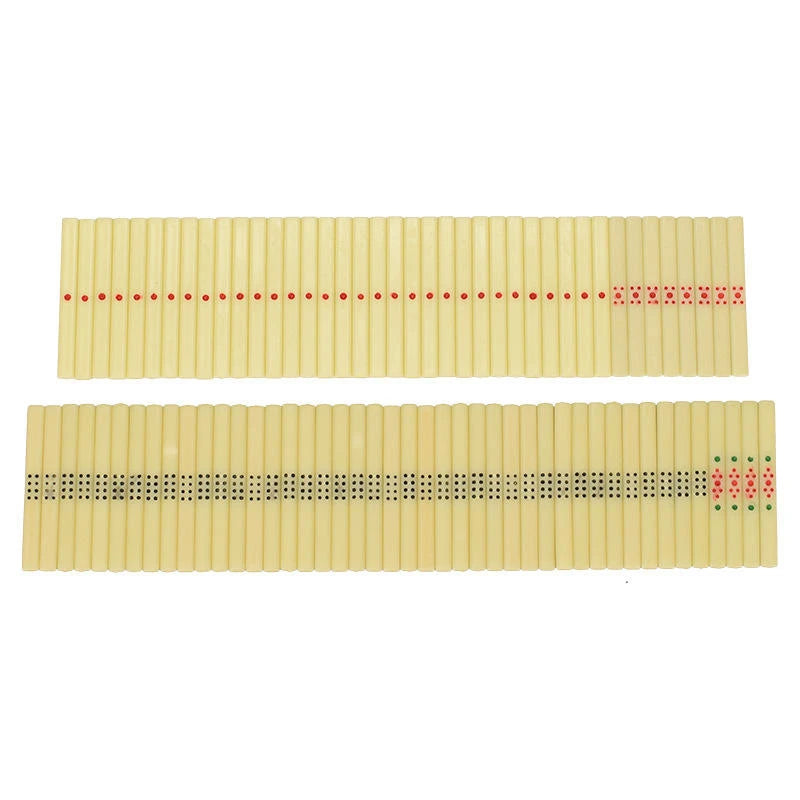 Mahjong Counting Rods, Long Acrylic Scoring Strips for American and Chinese Mahjong, view 3