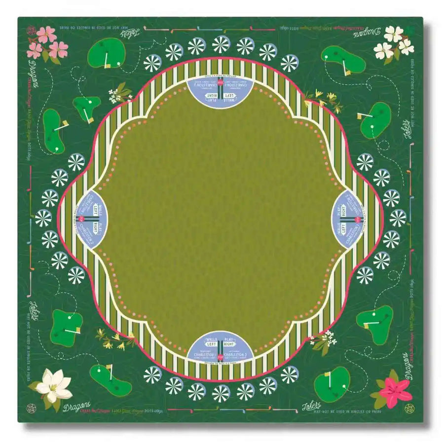 Mahjong Mat, Square Neoprene and Polyester Table Mat, Silent, Lies Flat, Wear Resistant, view 5