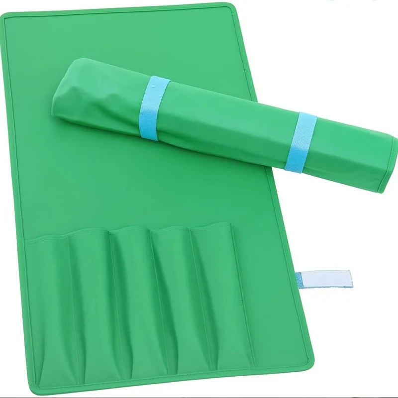 Mahjong Rack Bag, Roll-Up Cloth Protective Sleeve for Mahjong Racks and Pushers, view 12