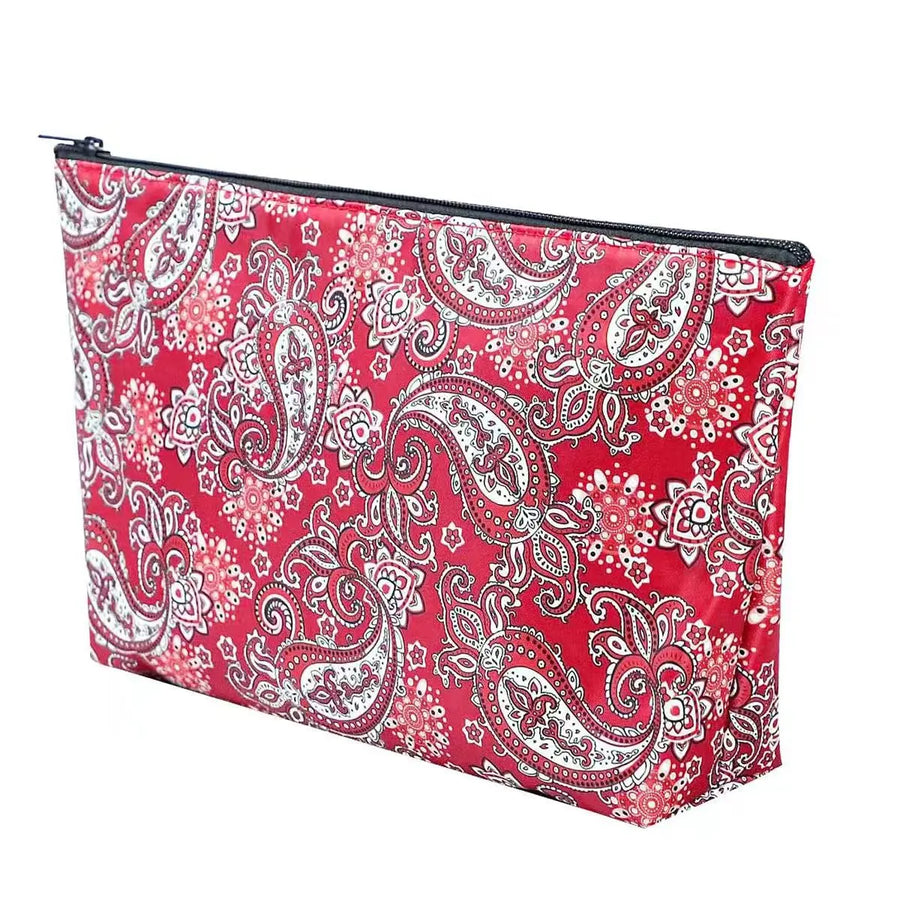 Mahjong Tile Storage Bag with Zipper, Printed, Lightweight Portable Travel Bag, view 4