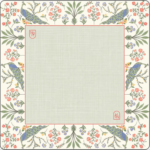 American Mahjong Mat, 31.5 Inch Rubber, Non-Slip, Noise Reducing Table Mat