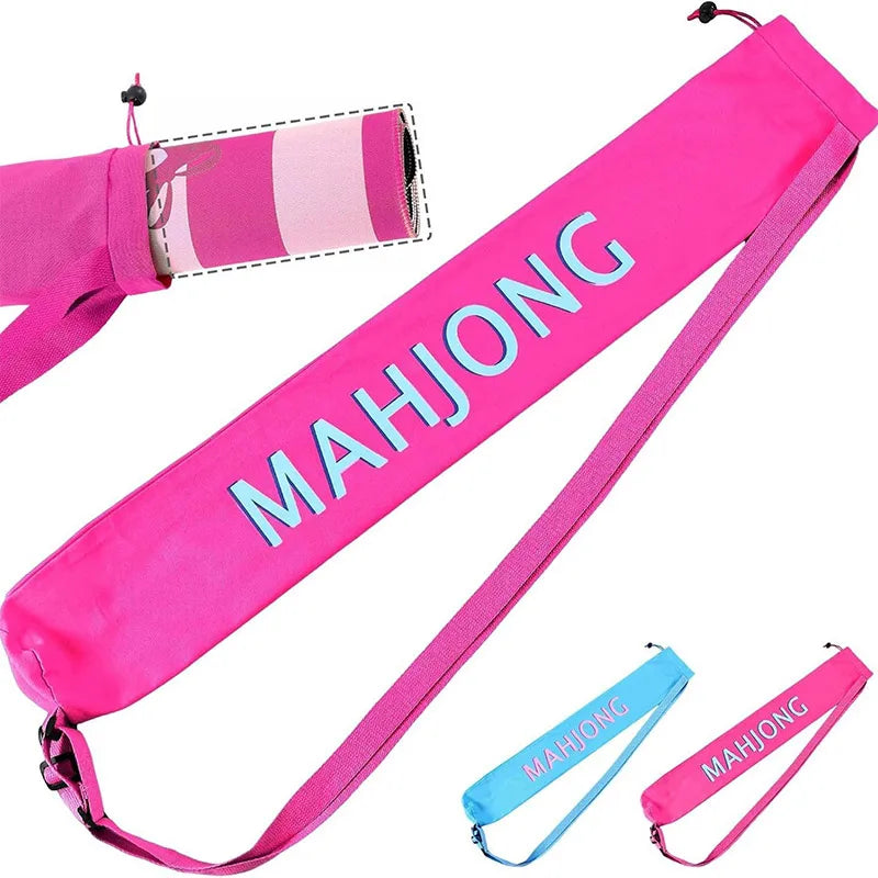 Mahjong Storage Handbag, Polyester Canvas Large Capacity Multi-Functional Travel Bag, view 8
