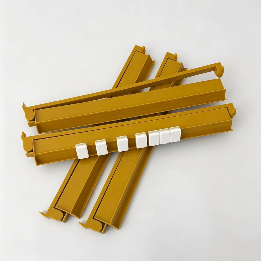 Mahjong Racks and Pushers in Acrylic, Clear, Tortoiseshell or Multicolor