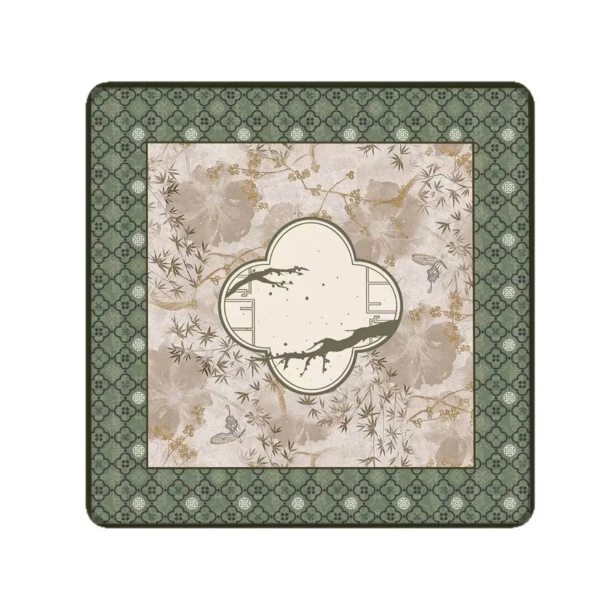 American Mahjong Table Mat, 31.5 x 31.5 Inch Heavy Duty Rubber, Quiet Game Pad, view 10