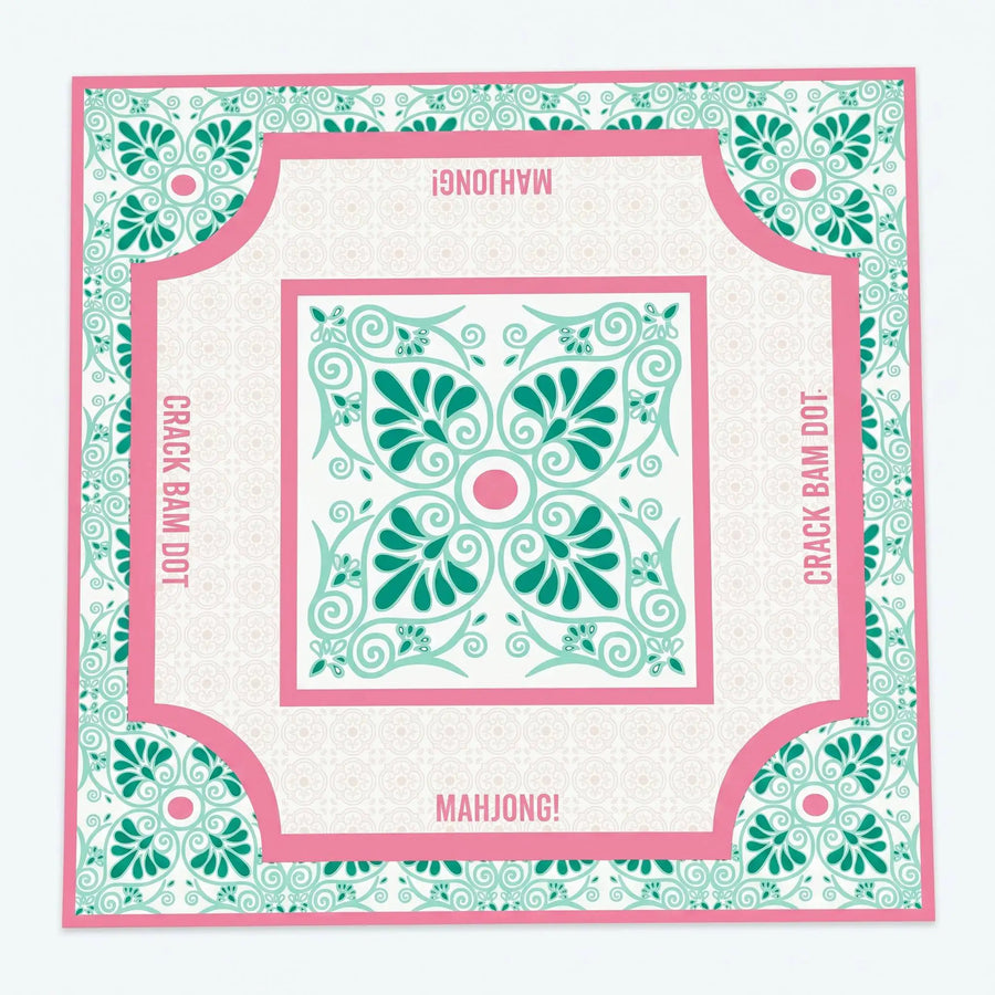 American Mahjong Mat, Thickened Tech Velvet Tablecloth, Non-Slip, Noise Reducing, Dirt Resistant, view 7
