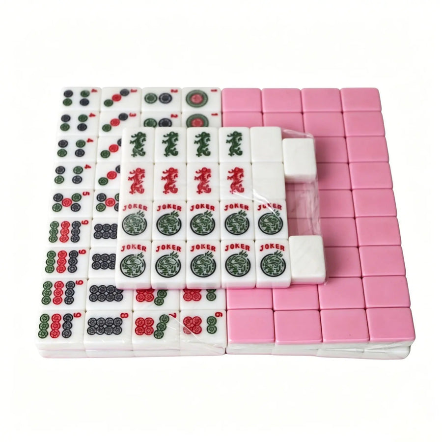 American Mahjong Set, 166 Engraved Melamine Tiles, Wear-Resistant, view 8
