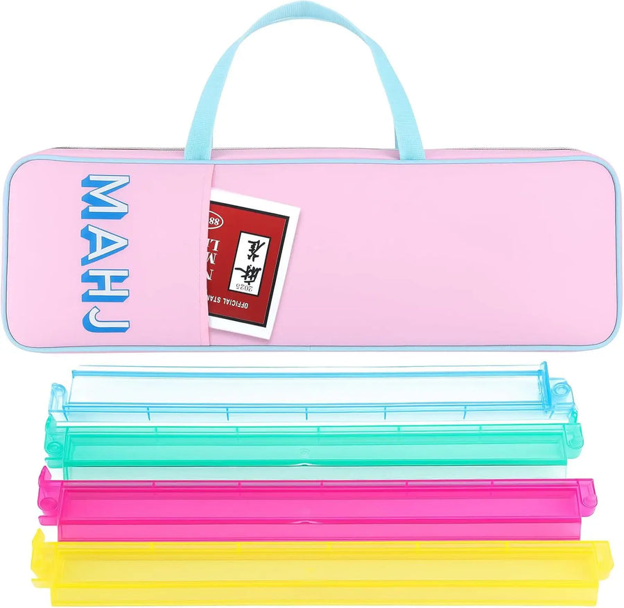 American Mahjong Storage Bag, Water Resistant, Foldable, Large Portable Travel Bag, view 2