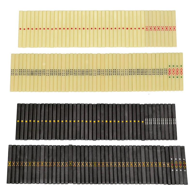 Mahjong Scoring Strips, Long Acrylic Counting Rods for American and Chinese Mahjong Games, view 5