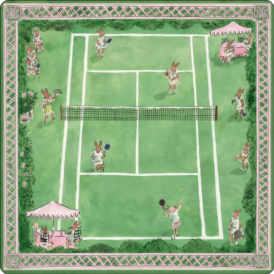 American Mahjong Table Pad, Foldable Non-Slip Game Mat, Soft Surface, Unfinished Edge