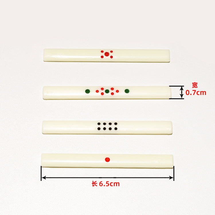 American Mahjong Scoring Sticks, Melamine Long Strip Counters, view 3