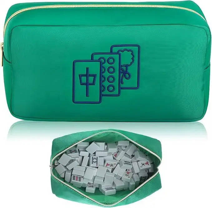 Mahjong Tile Storage Bag, Large Capacity Handheld Bag, Multiple Colors, view 11