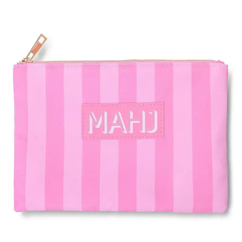 Mahjong Tote Bag with Zipper, Foldable Waterproof Nylon, Portable Storage Pouch, view 8