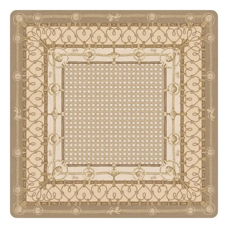 Christmas Mahjong Mat, Natural Rubber, Non-Slip, Noise Reducing, Water Resistant, view 7