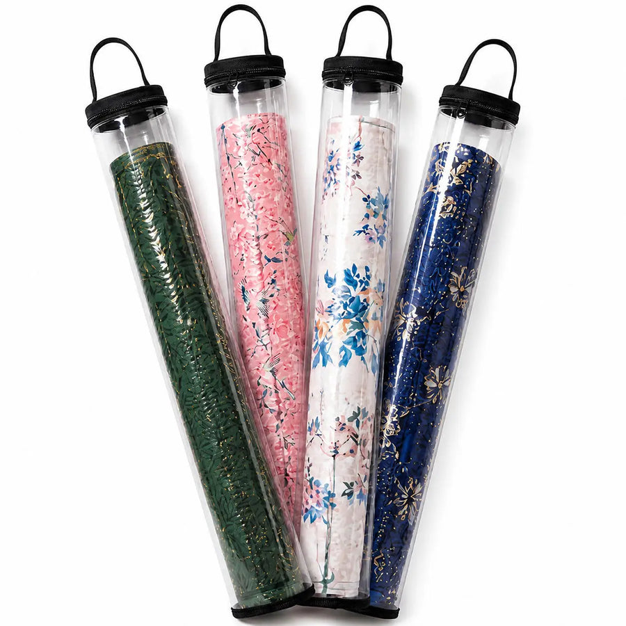 American Mahjong Tile Storage Bag with Zipper and Carry Handle, Clear PVC, view 5