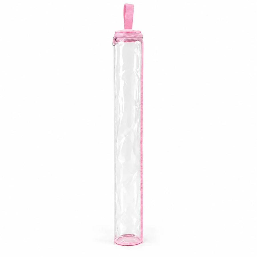 Mahjong Mat Storage Bag, 33.5 Inch Clear PVC, Dustproof, Portable, for Rolled Mats, view 6