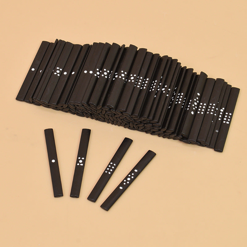 Mahjong Scoring Chips, 120 Pieces per Set, Counting Sticks, Black