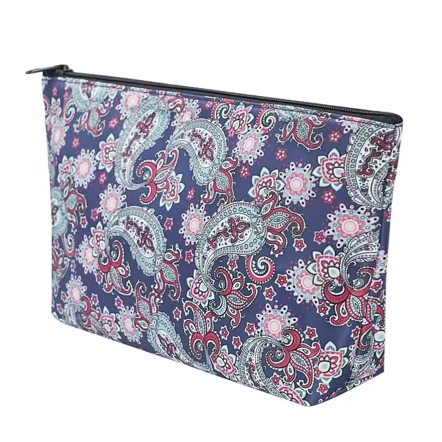 Mahjong Tile Storage Bag with Zipper, Printed, Lightweight Portable Travel Bag, view 3