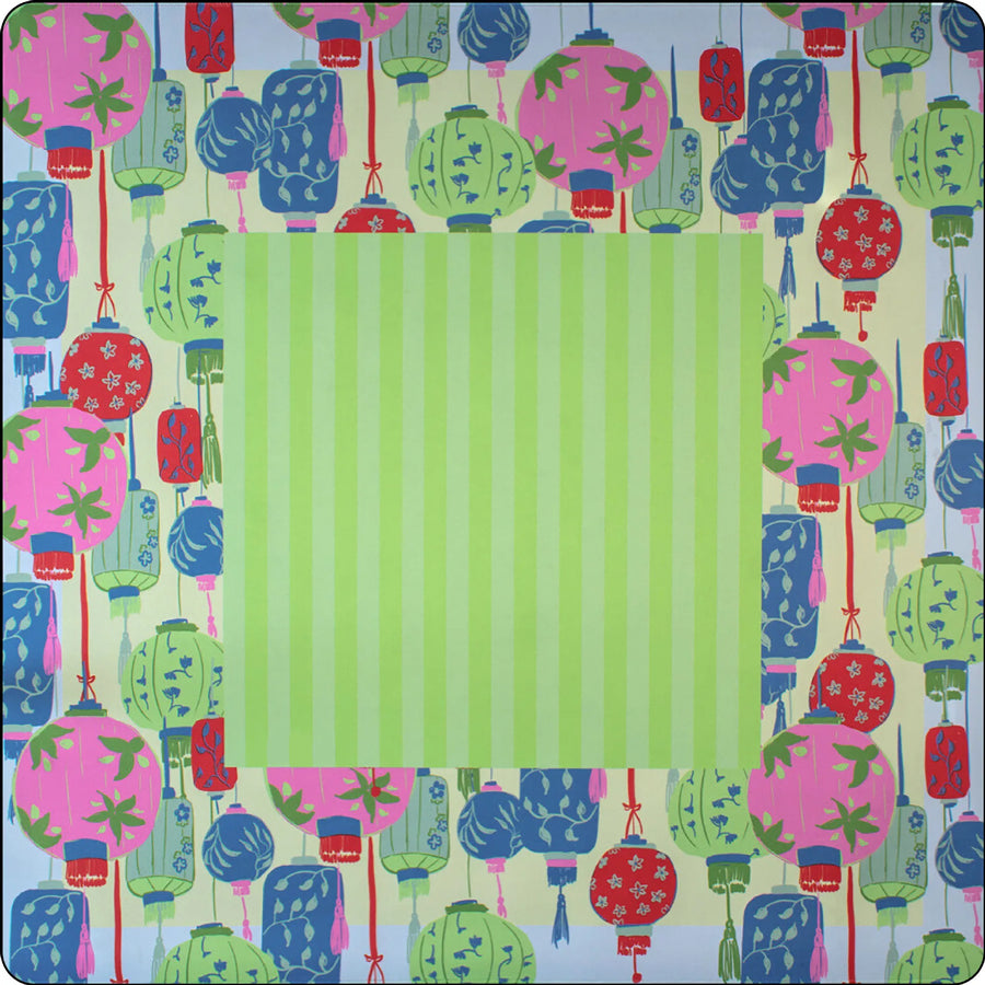 American Mahjong Mat for 4 Players, Foldable Non-Slip Rubber, Leopard Design, view 3