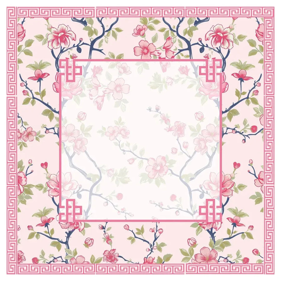 American Mahjong Mat with Carry Bag, Foldable Rubber, Locked Edge, Vintage Floral Pattern, view 8