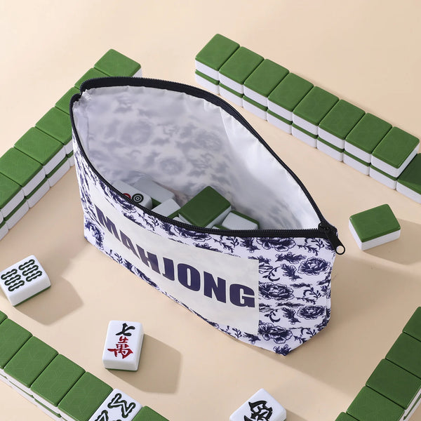 Mahjong Bag, Waterproof Clutch Purse Style, Portable Travel Bag