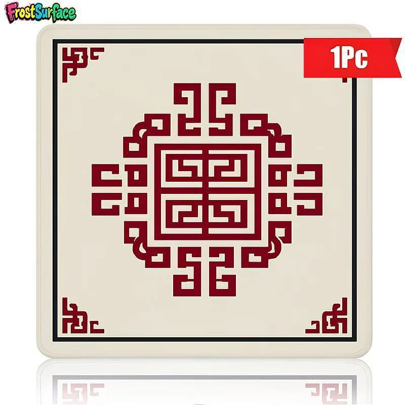 American Mahjong Mat, Neoprene Rubber, Waterproof, Classic Design
