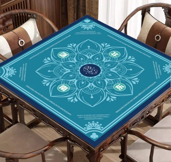 American Mahjong Mat, Foldable Natural Rubber, Odor-Free, Noise Reducing, view 3