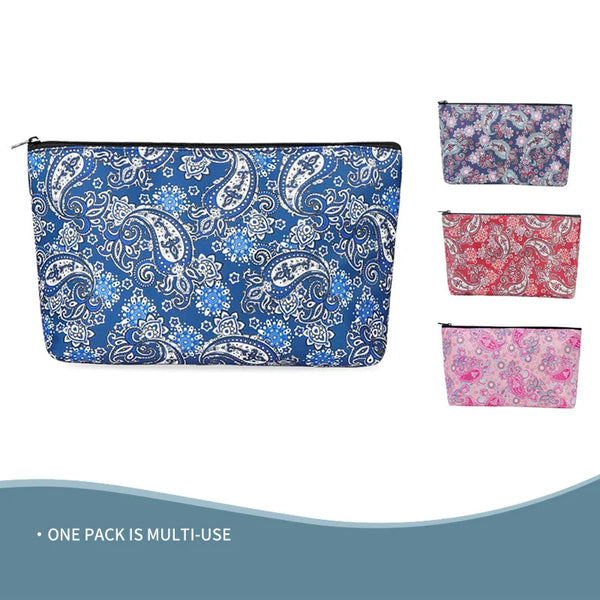 Mahjong Tile Storage Bag with Zipper, Printed, Lightweight Portable Travel Bag