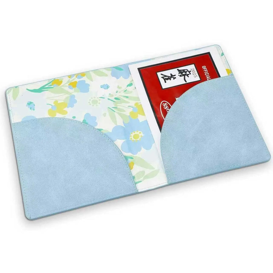 American Mahjong Card Sleeve, PU Leather Double Pocket Card Holder, view 9