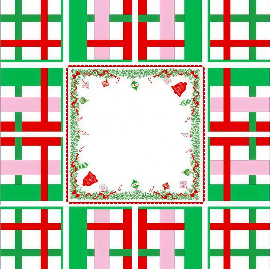 Mahjong Mat for American Mahjong Sets, Neoprene, Rose Floral Pattern