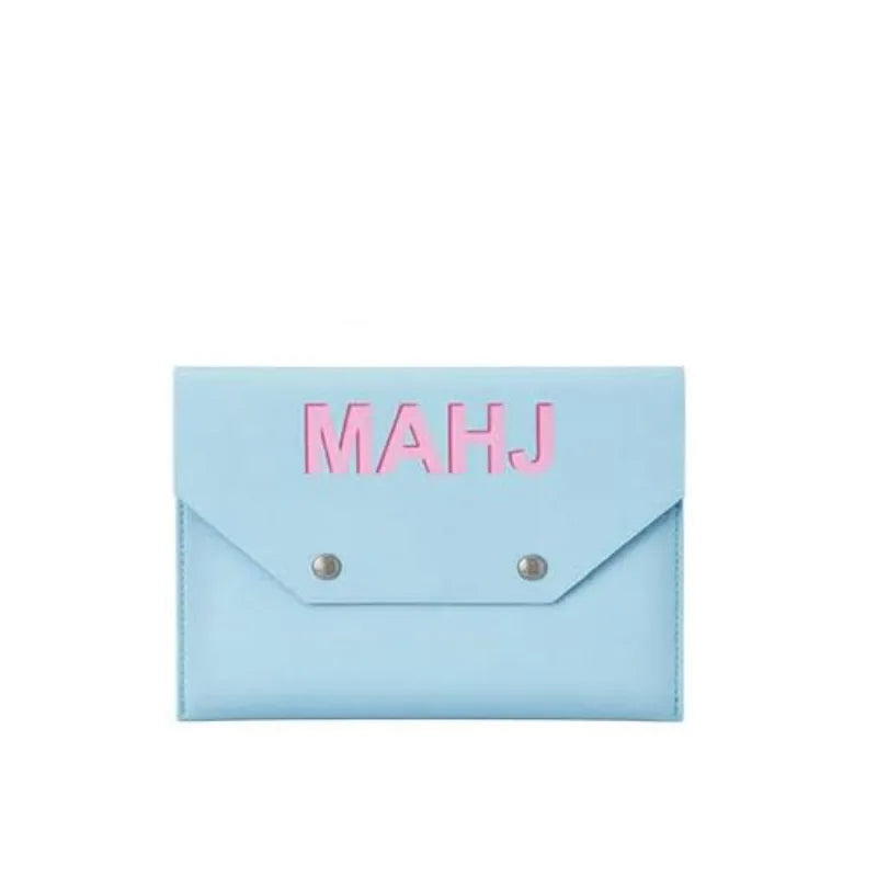 Mahjong Card Holder, PU Leather Protective Case, Expandable, Lightweight, view 9
