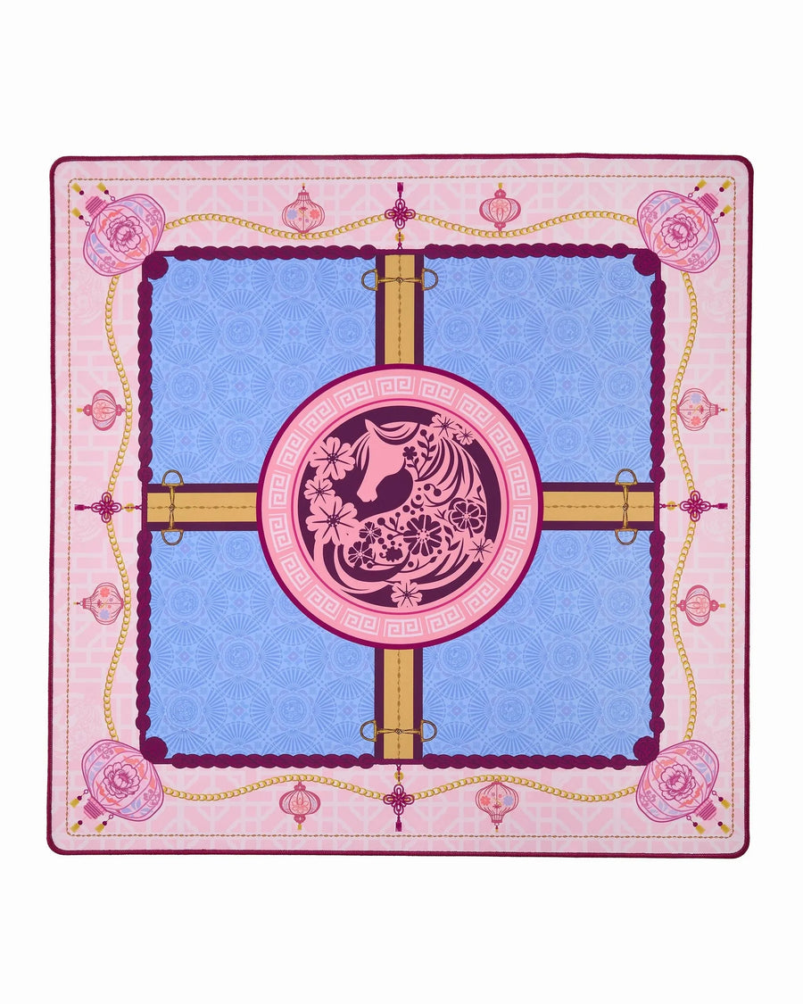 American Mahjong Table Mat for 4 Players, Non-Slip Rubber, Locked Edges, Quiet, view 9