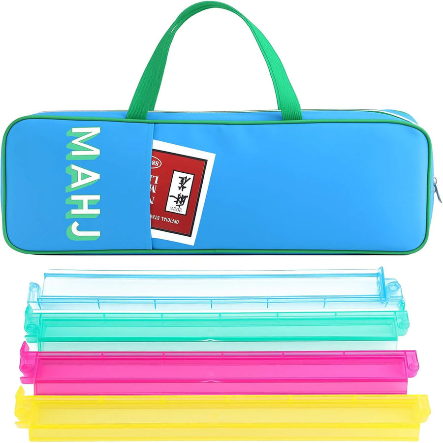 American Mahjong Storage Bag, Water Resistant, Foldable, Large Portable Travel Bag, view 10