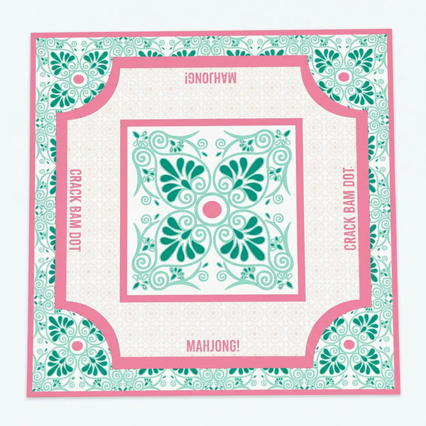 American Mahjong Mat, Thickened Tech Velvet Tablecloth, Non-Slip, Noise Reducing, Dirt Resistant