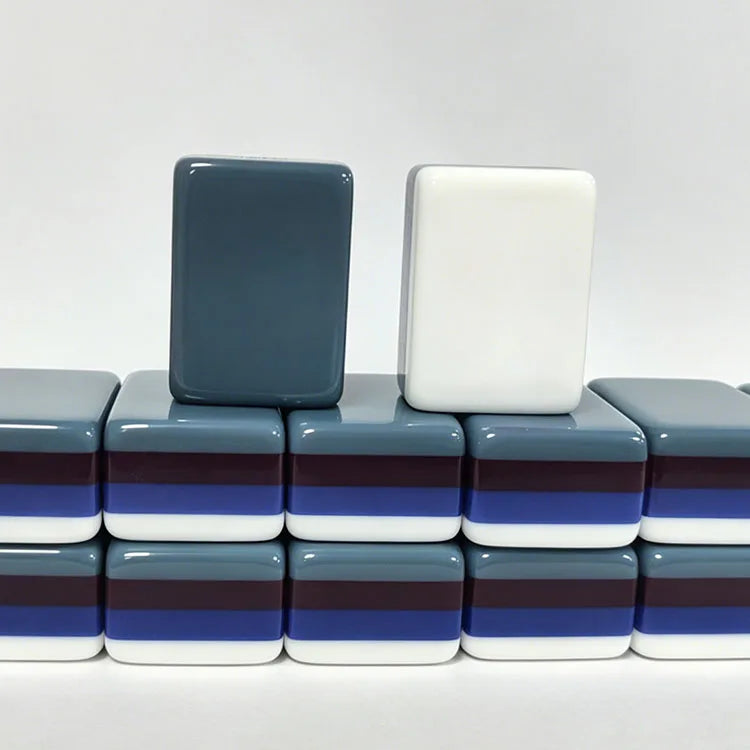American Mahjong Tile Set for 4 Players, Acrylic Tiles, Pink Purple, view 9