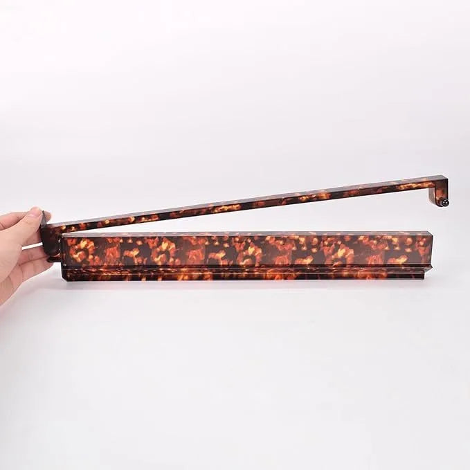 Mahjong 2-in-1 Racks and Pushers, Set of 4, Tortoiseshell Flame Grain Acrylic, Portable, view 5