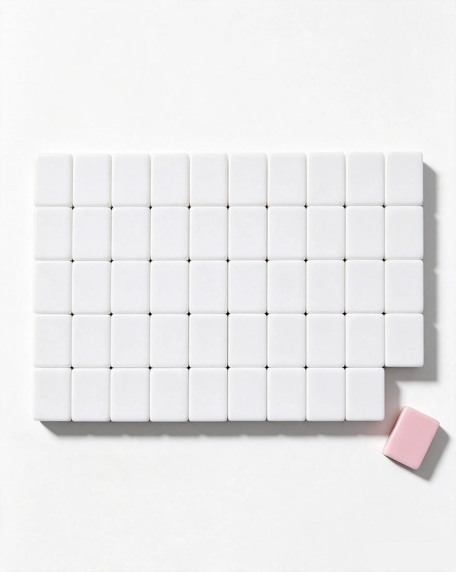 American Mahjong Set, 160 Acrylic Tiles, Pink with Chinese Patterns, view 4