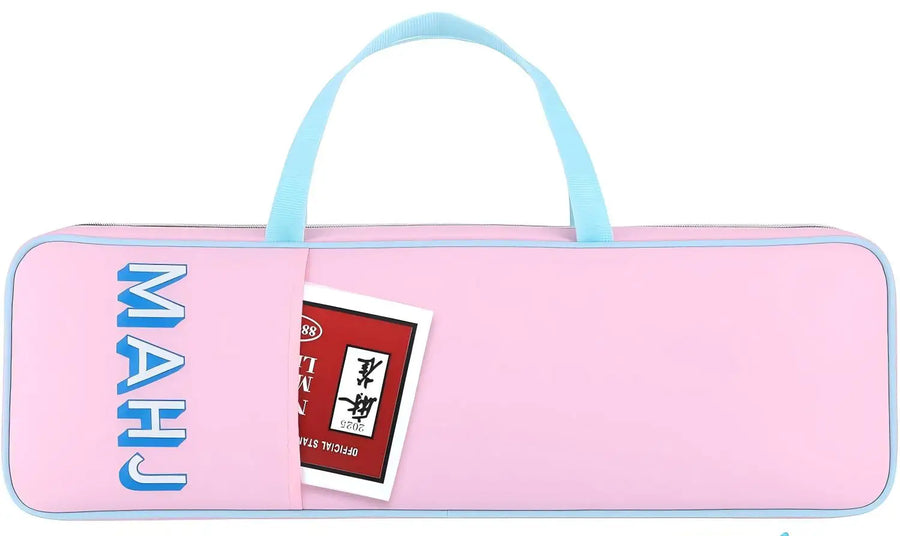 American Mahjong Storage Bag, Large Capacity Travel Bag with Room for Mahjong Racks, view 10