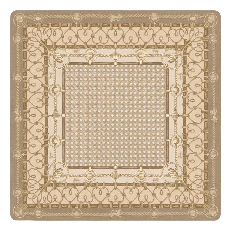 Christmas Mahjong Mat, Natural Rubber, Non-Slip, Noise Reducing, Water Resistant, view 4