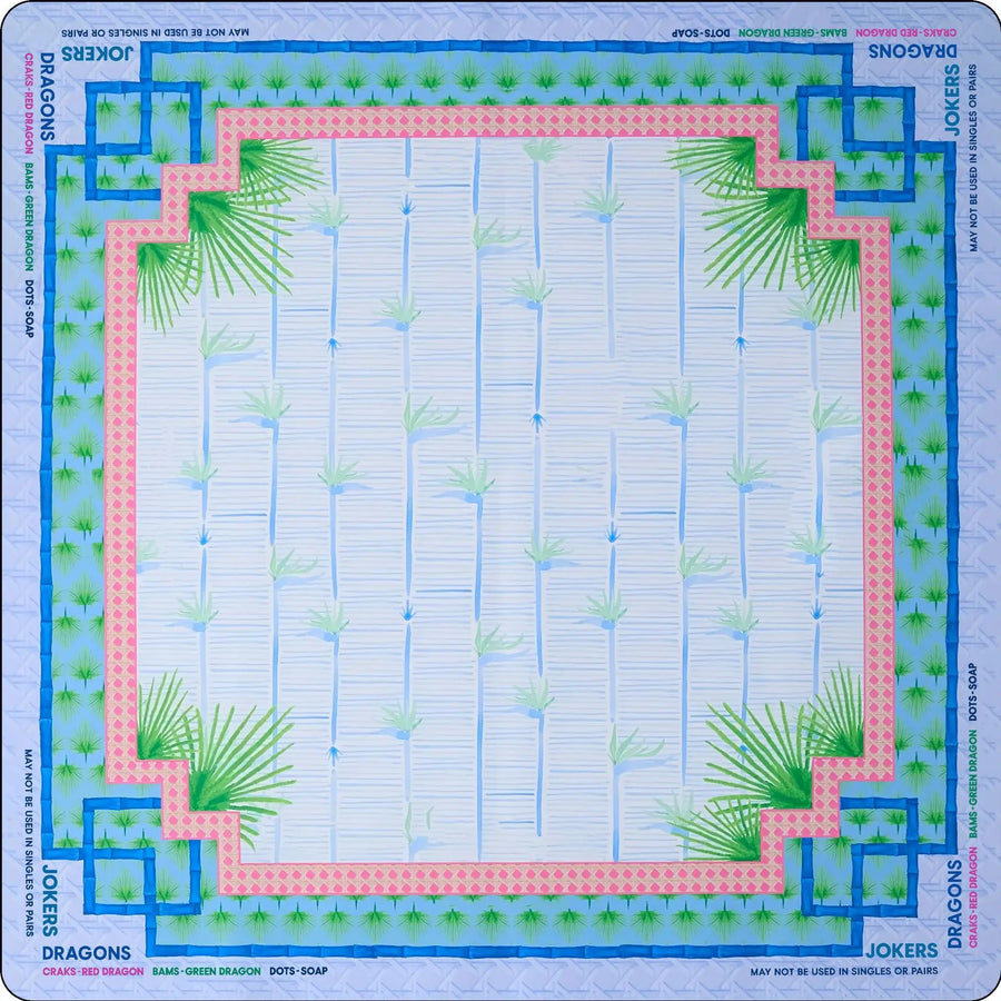 American Mahjong Table Pad, Foldable Non-Slip Game Mat, Soft Surface, Unfinished Edge, view 9