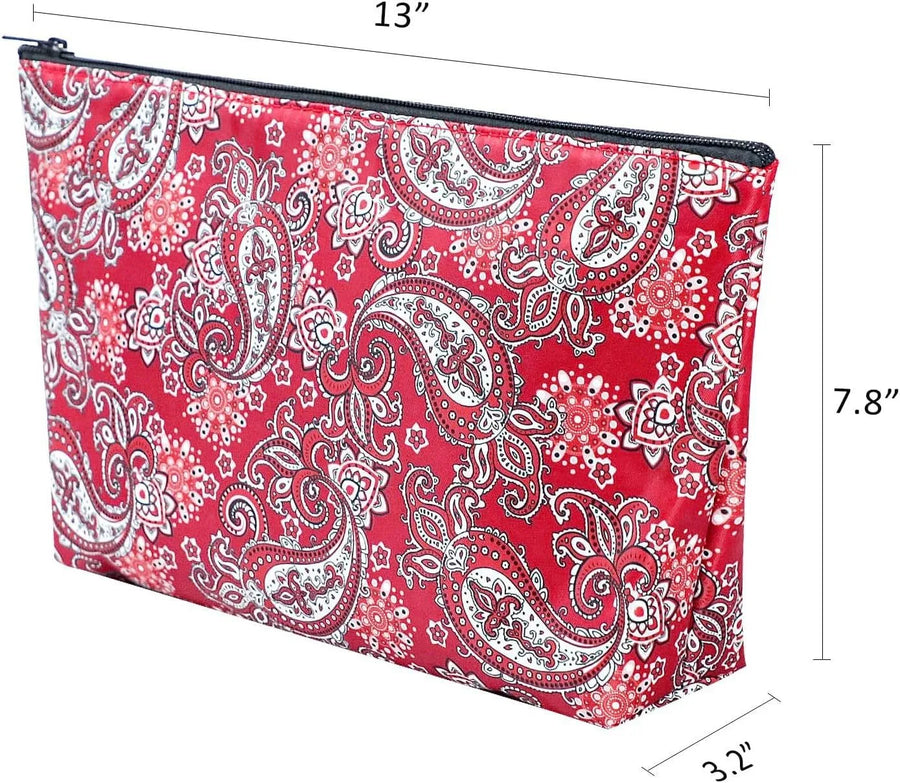 Mahjong Tile Storage Bag with Zipper, Printed, Lightweight Portable Travel Bag, view 7