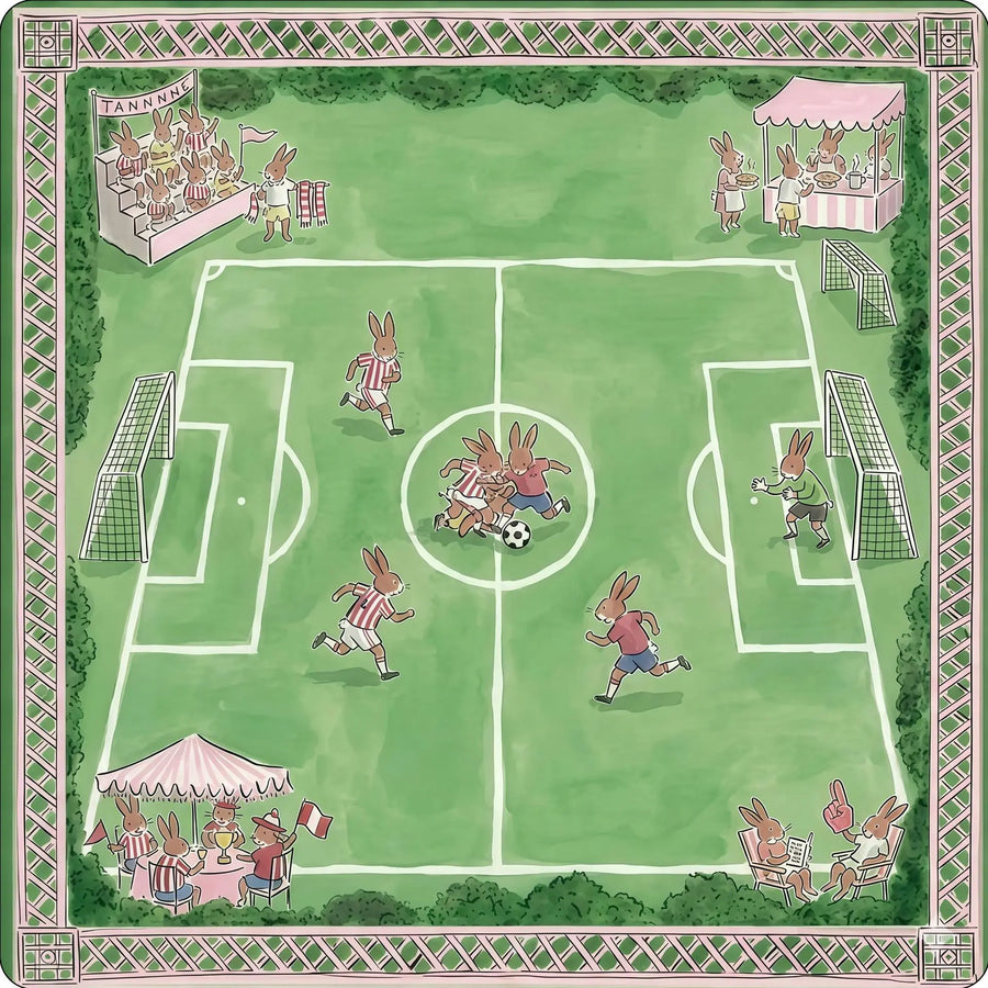 American Mahjong Table Pad, Foldable Non-Slip Game Mat, Soft Surface, Unfinished Edge