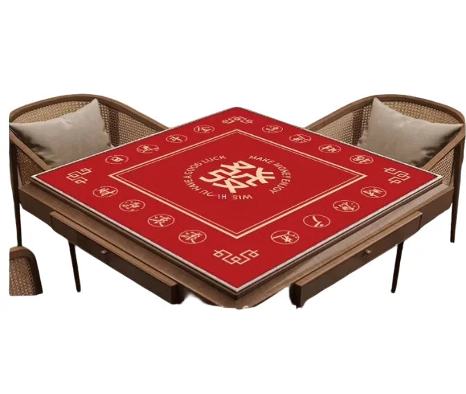 Mahjong Mat, Modern Non-Slip Rubber, Noise Reducing, Odor Free, Easy to Clean, view 7