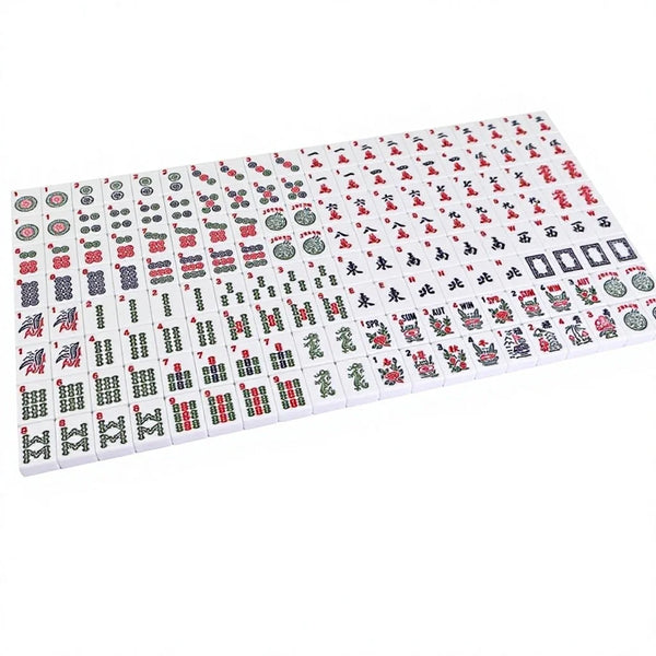 American Mahjong Set, 30mm Melamine Tiles, Western Style Mahjong Game