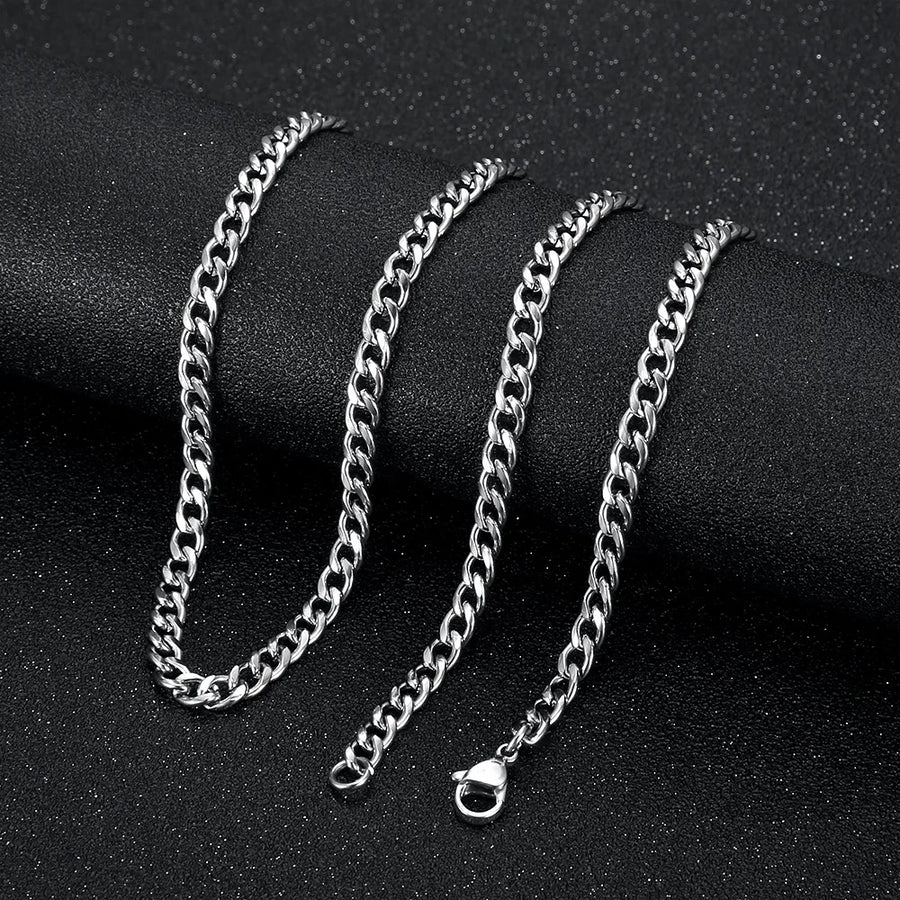 Mahjong Pendant Necklace, 316L Stainless Steel, Chinese Style, Hip Hop, view 10