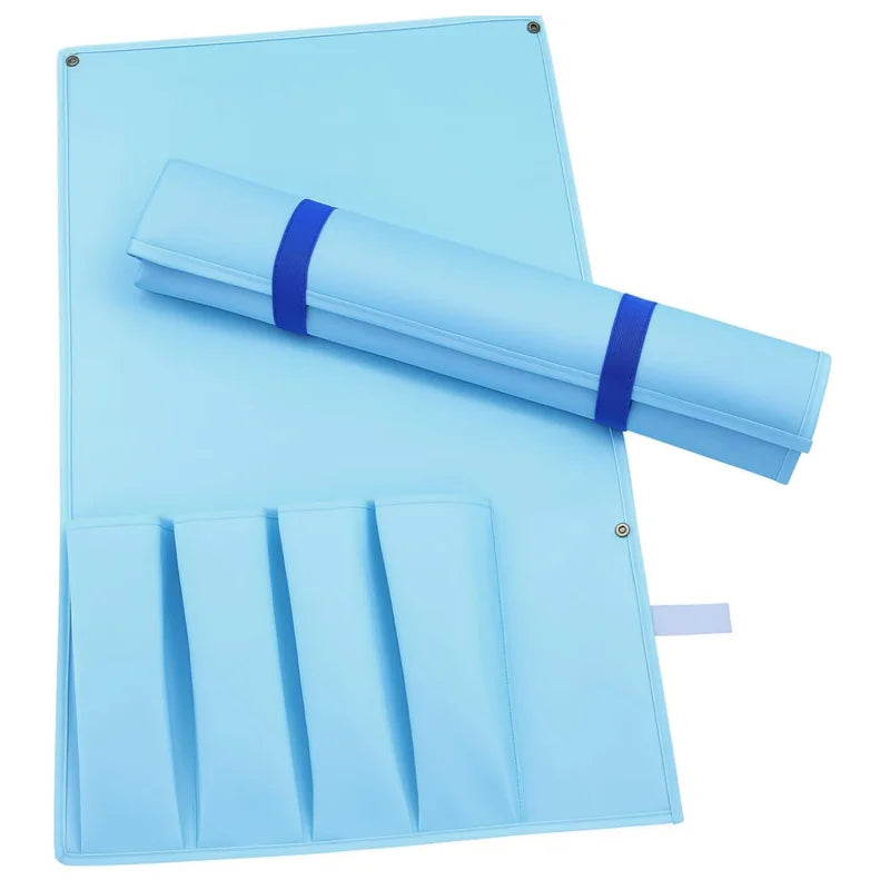 Mahjong Rack Bag, Roll-Up Cloth Protective Sleeve for Mahjong Racks and Pushers, view 11