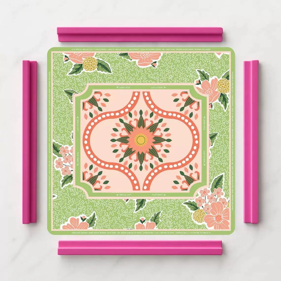 American Mahjong Mat, Thickened Rubber Tablecloth with Locked Edges, Easy Clean, view 10