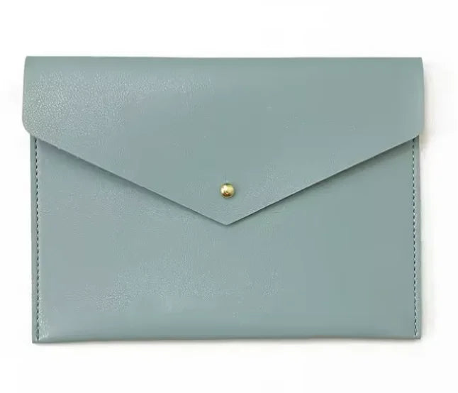 Mahjong Card Folio Sleeve, PU Leather Envelope Holder for Cards and Scorecards, view 9